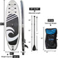 Inflatable Stand up Paddle Board with Premium SUP Accessories & Carry Bag | Wide Stance, Bottom Fin for Paddling, Surf Control, Non-Slip Deck | Youth & Adult Standing Boat