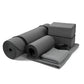 7-Piece Yoga Set with Extra Thick Mat, 2 Blocks, Strap, Towels & Knee Pad