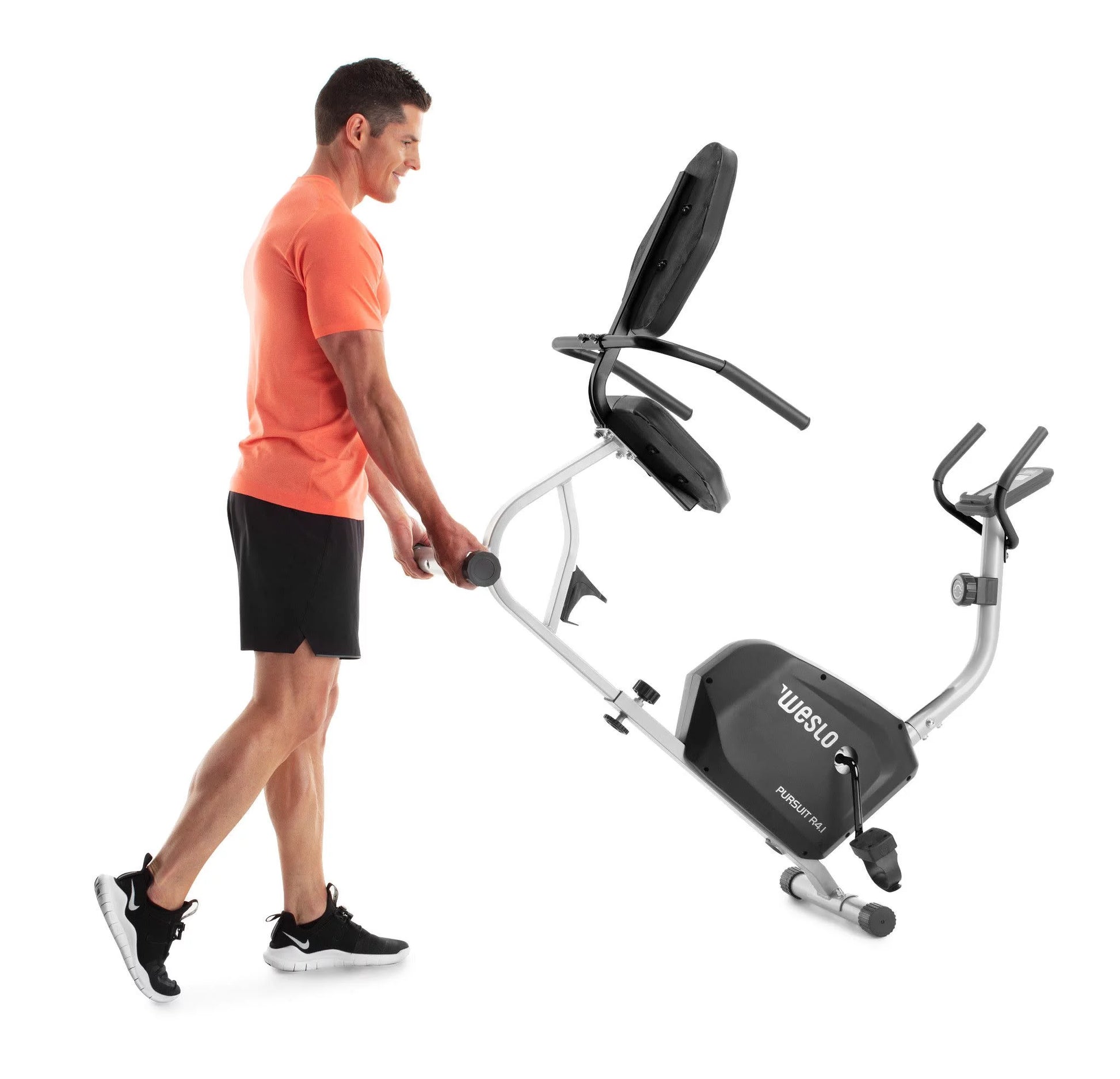 Pursuit R 4.1 Recumbent Exercise Bike with Inertia-Enhanced Flywheel