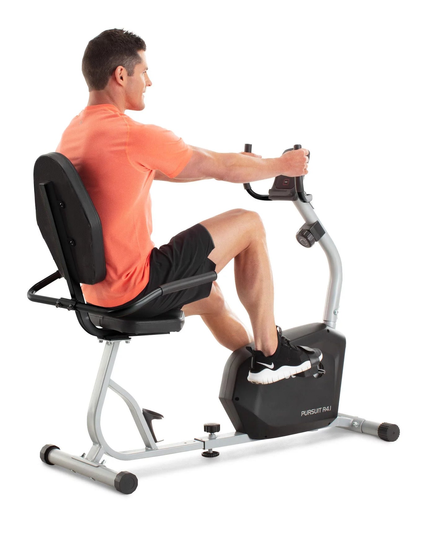 Pursuit R 4.1 Recumbent Exercise Bike with Inertia-Enhanced Flywheel