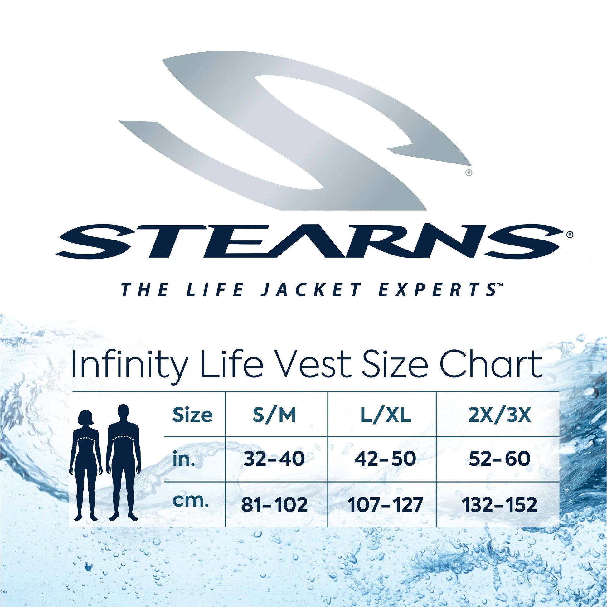 Infinity Series Life Jacket, Adult, L/XL, Unisex, Antimicrobial