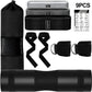9-Piece Barbell Pad Set - Hip Thrust & Squat Pad with Resistance Bands