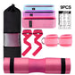 9-Piece Barbell Pad Set - Hip Thrust & Squat Pad with Resistance Bands