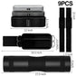 9-Piece Barbell Pad Set - Hip Thrust & Squat Pad with Resistance Bands