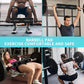 9-Piece Barbell Pad Set - Hip Thrust & Squat Pad with Resistance Bands