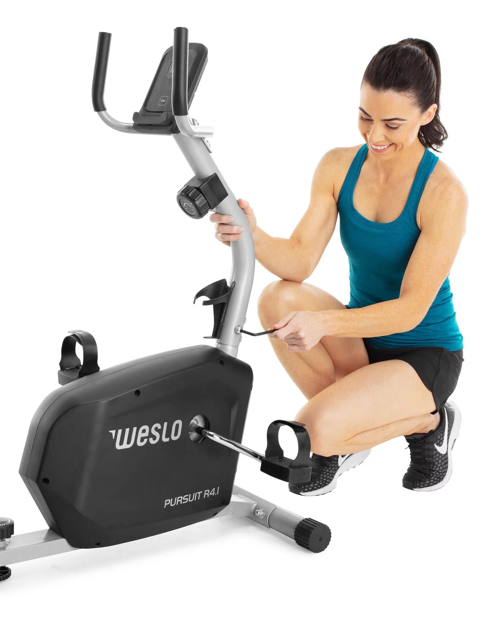 Pursuit R 4.1 Recumbent Exercise Bike with Inertia-Enhanced Flywheel