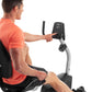 Pursuit R 4.1 Recumbent Exercise Bike with Inertia-Enhanced Flywheel