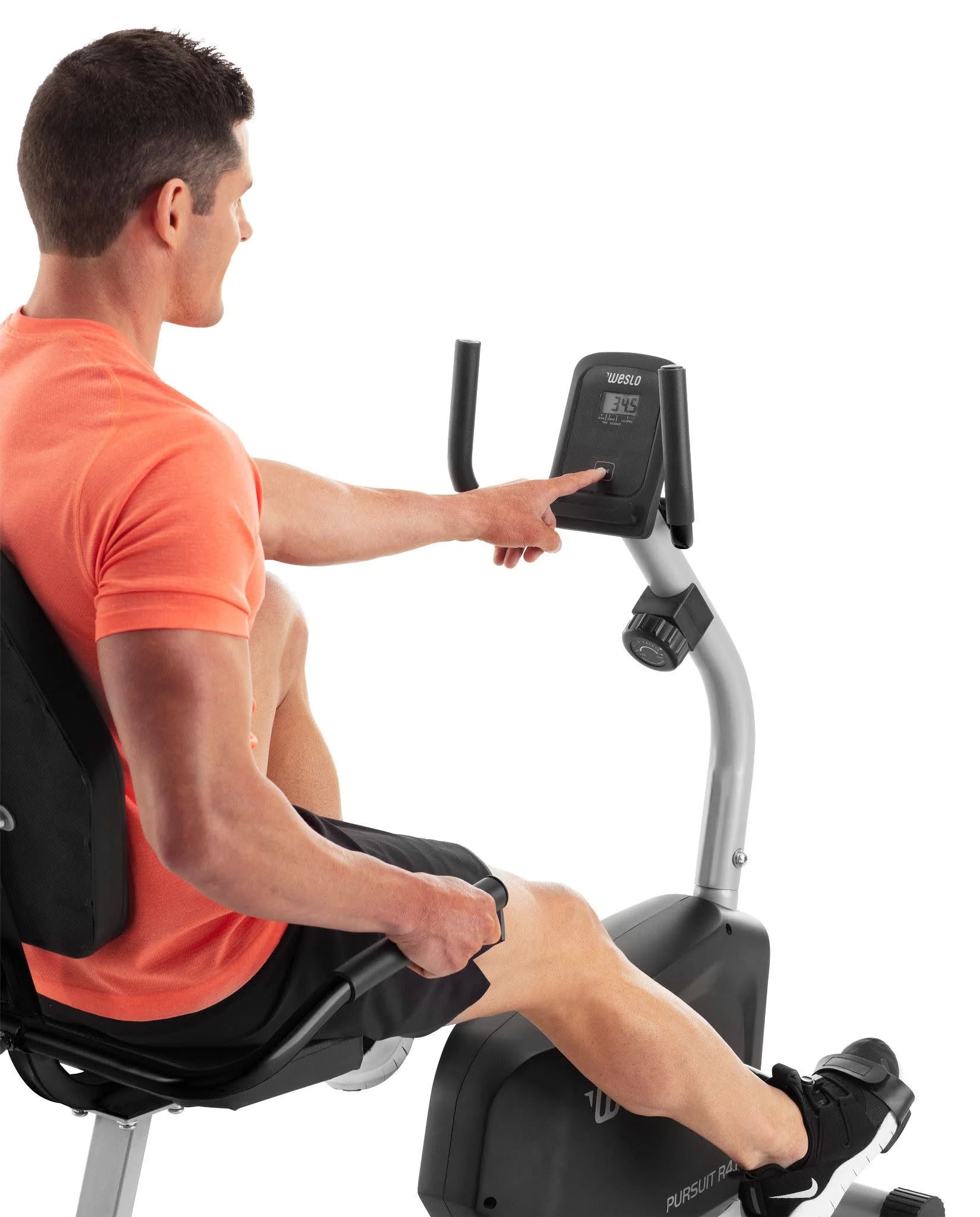 Pursuit R 4.1 Recumbent Exercise Bike with Inertia-Enhanced Flywheel