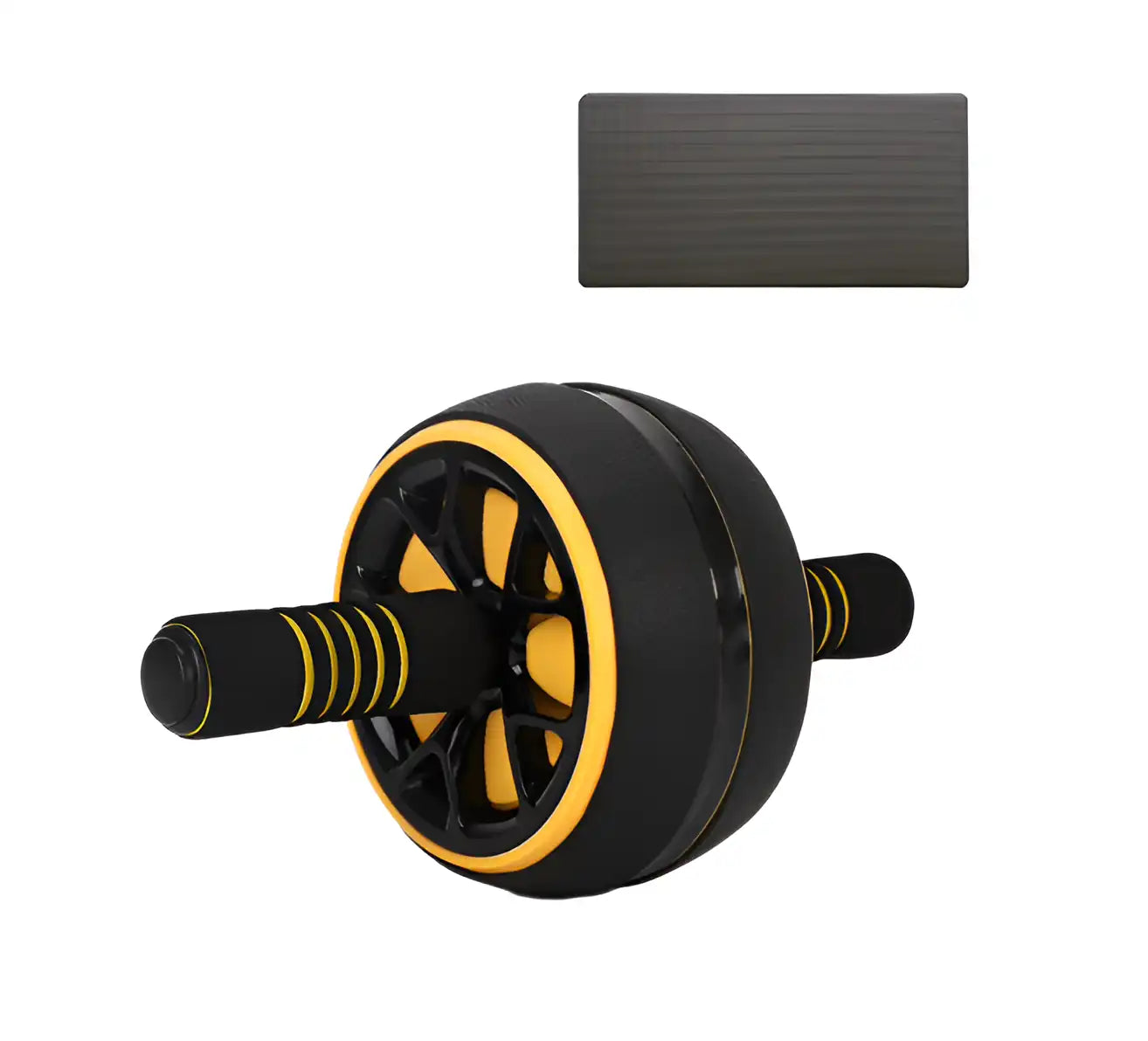 Ab Wheel Roller with Knee Pad | Core Strengthener for Home Gym