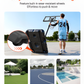 Adjustable Portable Basketball Hoop - 10 ft Height with 48" Backboard & Wheels