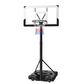 Adjustable Portable Basketball Hoop - 10 ft Height with 48" Backboard & Wheels
