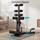 Adjustable Squat Machine with Push-Up Handles, 300 lb