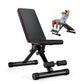 Adjustable Weight Bench - 9-Position Incline, Decline, Foldable, 795 lbs Capacity