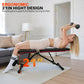 Adjustable Weight Bench - 9-Position Incline, Decline, Foldable, 795 lbs Capacity