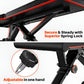Adjustable Weight Bench - 9-Position Incline, Decline, Foldable, 795 lbs Capacity