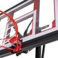Adjustable Polycarbonate Portable Basketball Hoop - 48In. Backboard and 8 to 10 Ft. Rim Height