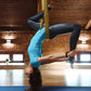 Aerial Yoga Hammock and Swing, 4.4 Yds. 100Gsm Nylon Fabric Kit, Full Hardware, Antigravity Fitness for All Levels, Gold