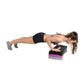 Aerobic Stepper - Adjustable Height Exercise Step Platform