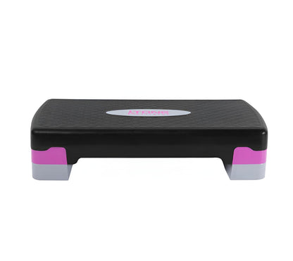 Aerobic Stepper - Adjustable Height Exercise Step Platform