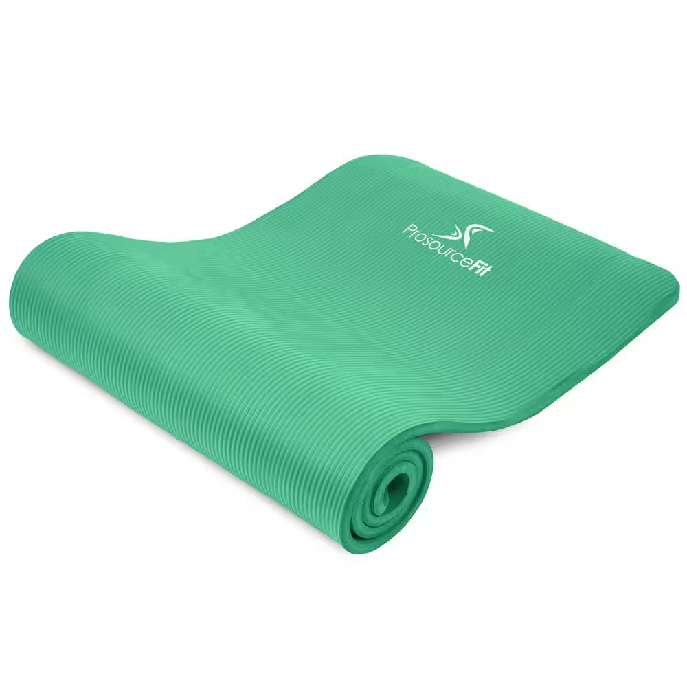 All Purpose Aqua 71 In. L X 24 In. W X 0.5 In. T Thick Yoga and Pilates Exercise Mat Non Slip (11.83 Sq. Ft.)