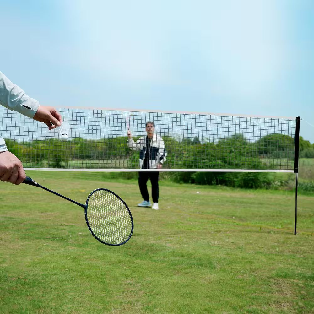 Badminton Net Set Outdoor Backyard Beach Park Portable Badminton Equipment Set Adults Children Badminton Net