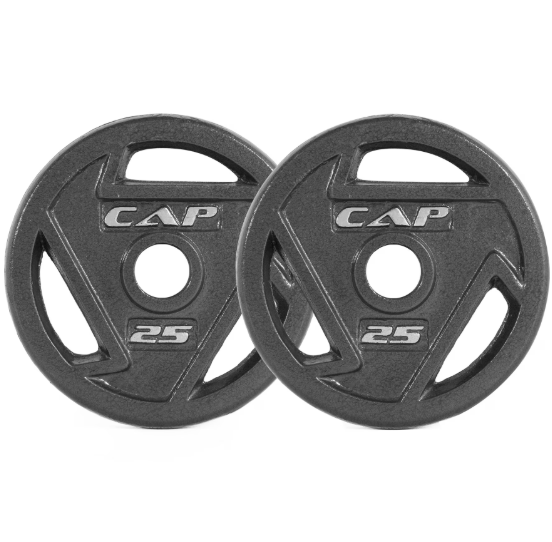 Barbell 25lb Weight Pair Olympic Grip Plate
