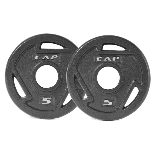 Barbell 5lb Weight Set Olympic Grip Plate