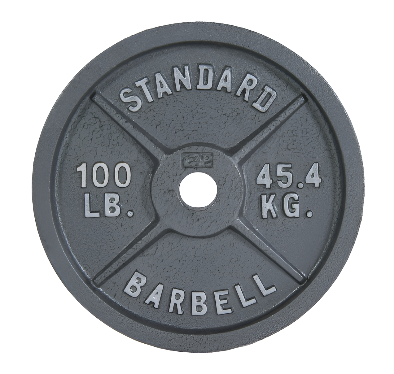 Olympic Cast Iron Weight Plate – Single | 2.5 to 100 lb