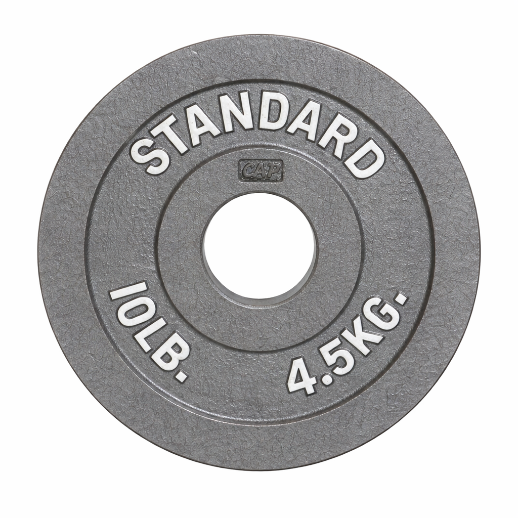Olympic Cast Iron Weight Plate – Single | 2.5 to 100 lb
