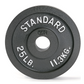 Olympic Cast Iron Weight Plate – Single | 2.5 to 100 lb
