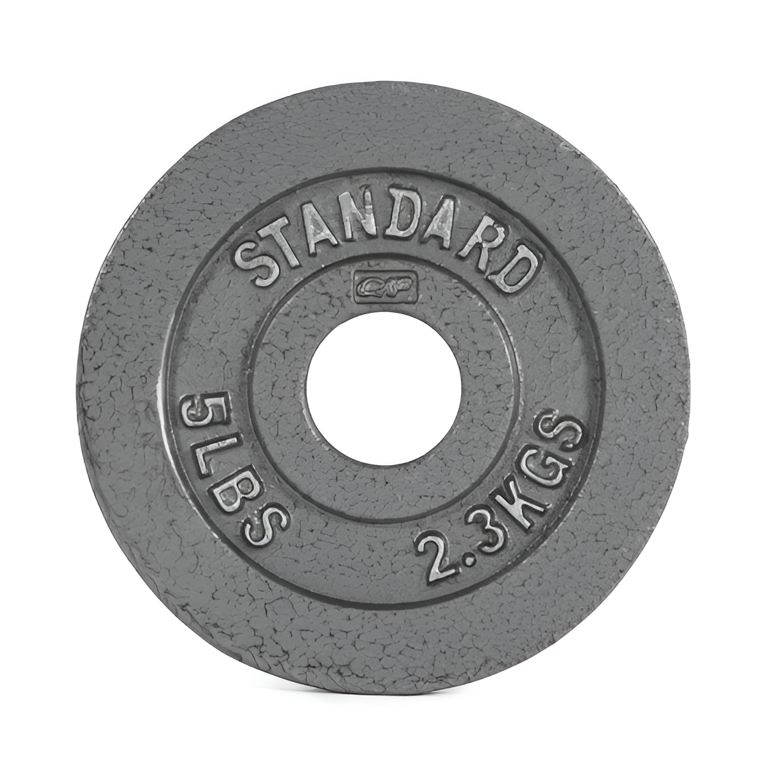 Olympic Cast Iron Weight Plate – Single | 2.5 to 100 lb