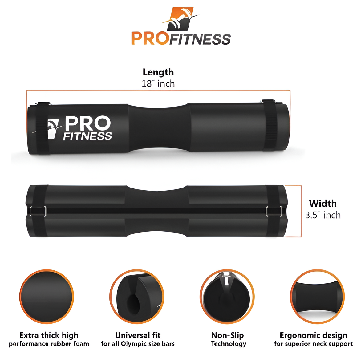 Barbell Squat Pad - Shoulder Support Cushion