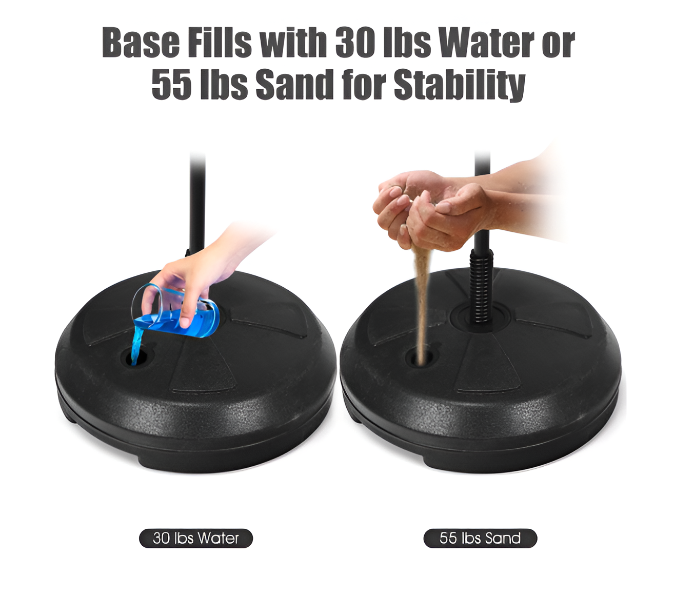 Boxing Punching Bag with Adjustable Stand & Gloves