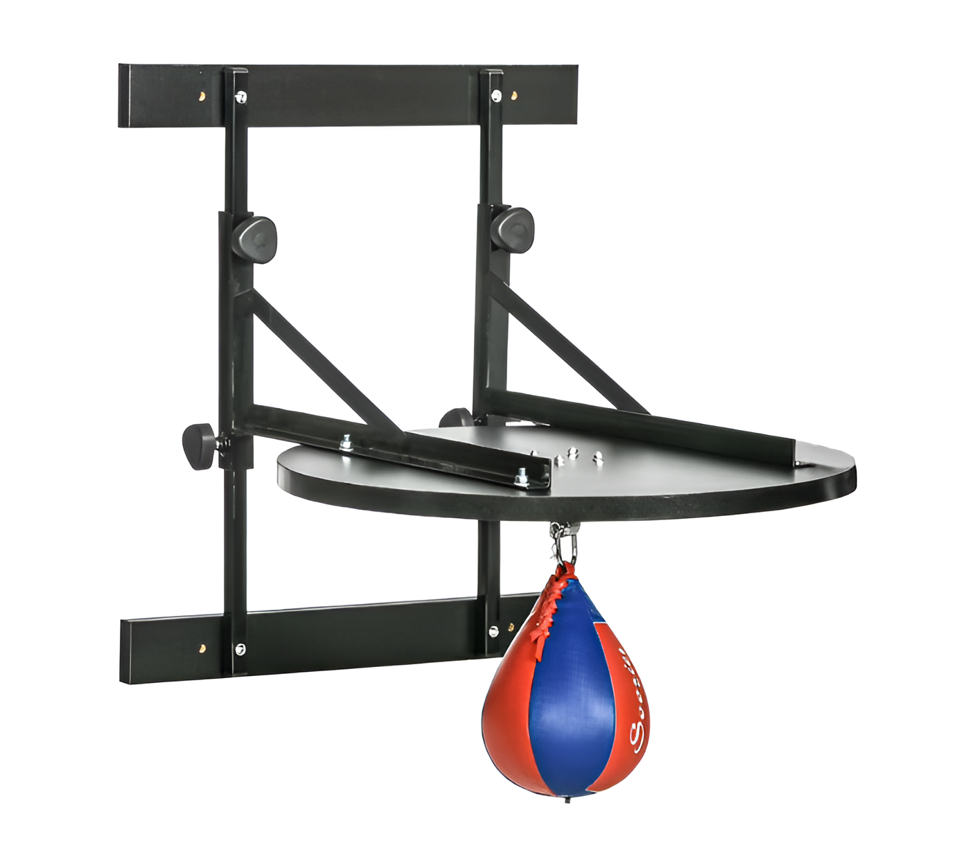 Wall Mount Speed Bag with Adjustable Platform | Boxing Punching Bag