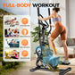 Cardio Climber Stepping Elliptical - 3 in 1 Cross Trainer for Home Gym