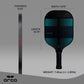 Charter Polymer Honeycomb Pickleball Paddle with Neoprene Cover