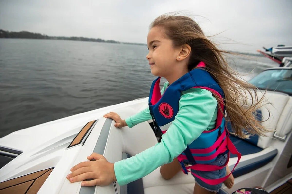 Child Girl Evoprene PFD Life Jacket, 33-55 Lbs., Pink