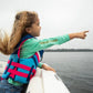 Child Girl Evoprene PFD Life Jacket, 33-55 Lbs., Pink
