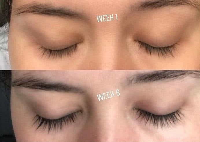 Cicia Eyelash Growth Serum Before and After Customer 3