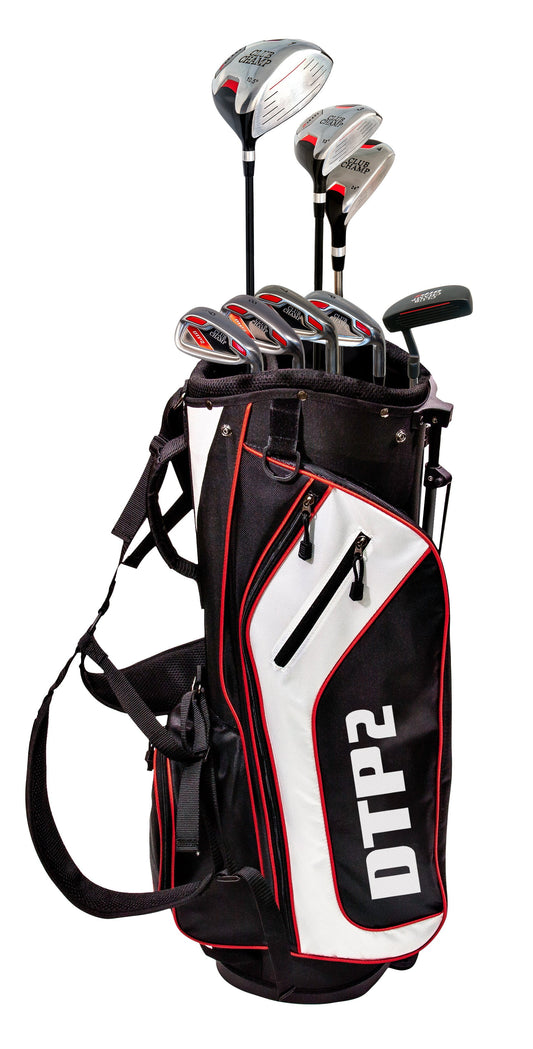 DTP Men'S 12 Pieces Golf Club Complete Set with Stand Bag, Right Handed