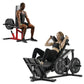 Compact Leg Sled Machine, Leg Press Machine Capacity 1000Lbs, Hack Squat Machine Combo, Calf Raise Home Gym