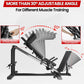 Compact Leg Sled Machine, Leg Press Machine Capacity 1000Lbs, Hack Squat Machine Combo, Calf Raise Home Gym