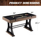Coventry 54 In. 4-In-1 Combination Game Table with Air Hockey, Foosball, Billiards, and Table Tennis