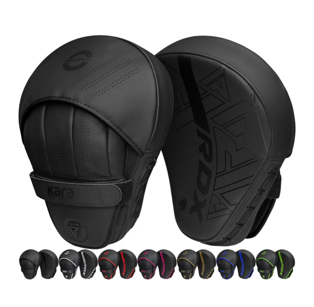Focus Boxing Punch Mitts Maya Hide Leather Training Pads