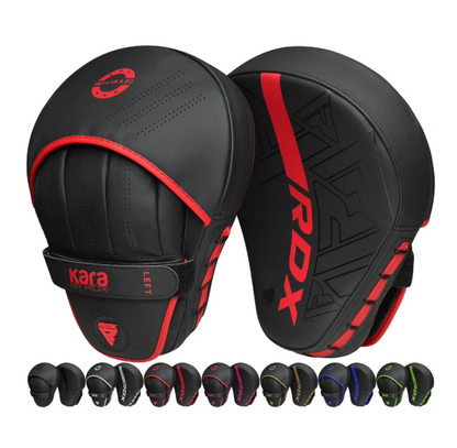 Focus Boxing Punch Mitts Maya Hide Leather Training Pads