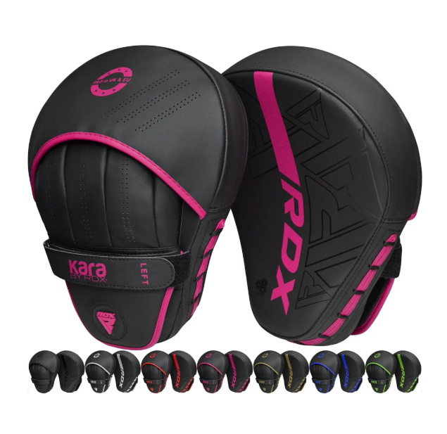 Focus Boxing Punch Mitts Maya Hide Leather Training Pads