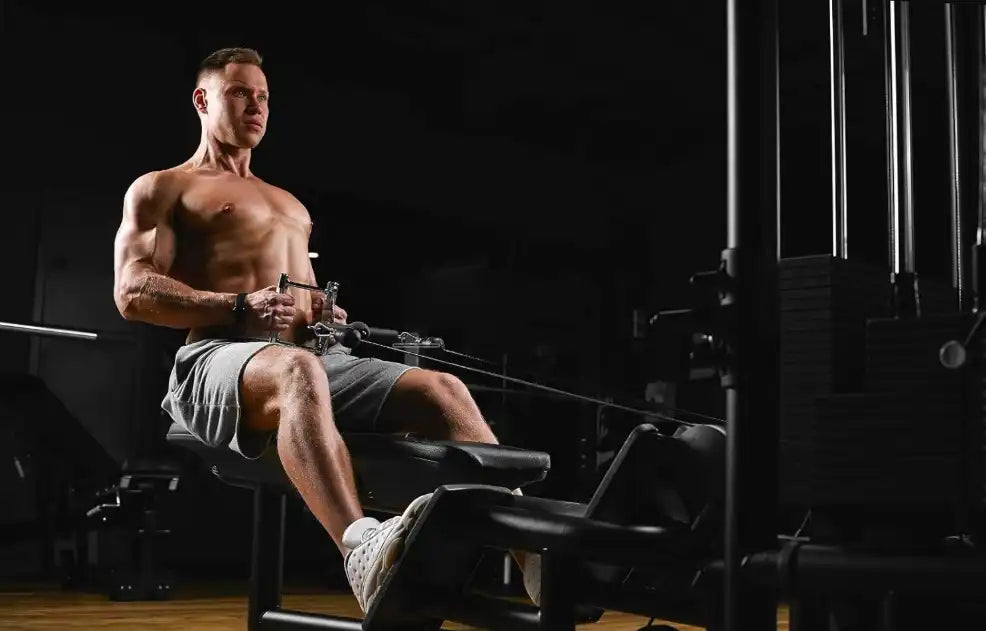 Double D Handle Cable Machine Attachments for Pulldown Exercises - Home Gym Accessories