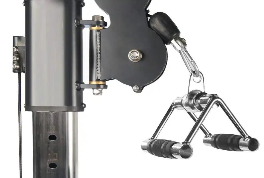 Double D Handle Cable Machine Attachments for Pulldown Exercises - Home Gym Accessories