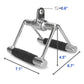 Double D Handle Cable Machine Attachment Set - Home Gym Accessories