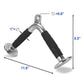 Double D Handle Cable Machine Attachment Set - Home Gym Accessories
